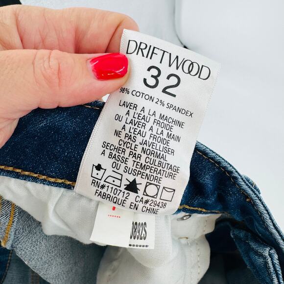 Driftwood Kelly Bootcut Jeans NWT Women’s W32 L31 Blue Medium Wash - Picture 7 of 8